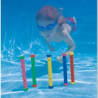 Intex Underwater Swimming / Diving Swimming Pool Toy Play Sticks (5 Pack) 55504