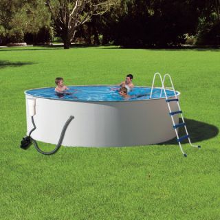 Blue Wave Products Round 52 Deep Presto Steel Wall Swimming Pool