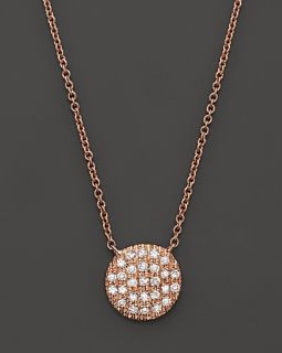 Dana Rebecca Designs 14K Rose Gold Lauren Joy Medium Necklace with Diamonds
