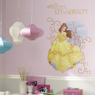 RoomMates Disney Princess Belle Peel and Stick Giant Wall Graphic