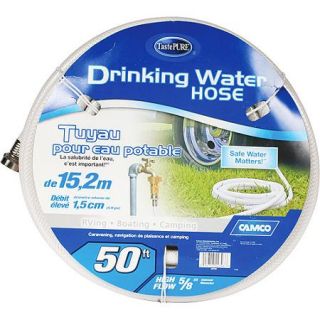 Heavy duty Camco 50 foot Fresh Water Hose for RVs