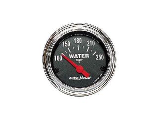 Auto Meter Traditional Chrome Electric Water Temperature Gauge