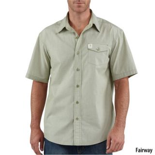 Carhartt Mens Lightweight Casual Short Sleeve Woven Shirt (Style S273)