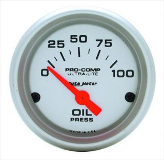 Auto Meter   Ultra Lite Series Oil Pressure