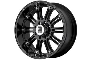 XD Series XD79529055318   5 x 5.5" Bolt Pattern Black 20" x 9" 795 Hoss Gloss Black Wheels   Alloy Wheels & Rims