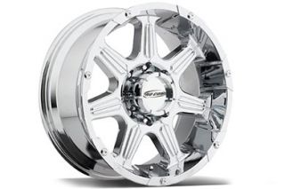 Pro Comp 6051 2936   6 x 135mm Single Bolt Pattern Chrome 20" x 9" Series 51 District Alloy Wheels   Alloy Wheels & Rims