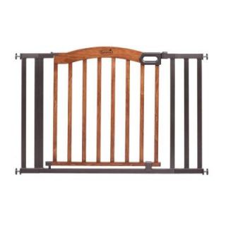 Summer Infant 32 in. H Decorative Wood and Metal Pressure Mounted Gate 27330