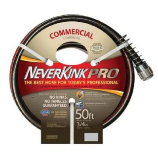 Neverkink PRO 3/4 in. Dia x 50 ft. Commercial Duty Water Hose 9844 50