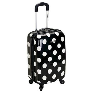 Rockland Luggage Reno Polycarbonate Carry On   Black Dot (20)