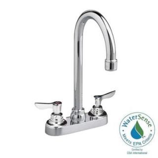 American Standard Monterrey 4 in. Centerset 2 Handle Bathroom Faucet in Polished Chrome with Pop Up Drain 7501140.002