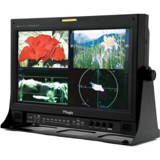 LQM 171W TV Logic TV Logic LQM 171W 17 Multi Format Quad Split LCD Monitor, 1366 X 768 Resolution, 4 HD/SD SDI Input