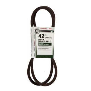 MTD Genuine Factory Parts Deck Drive Belt for 42 in. 600 Series Lawn Tractors, 2007 and Prior 754 0371A OEM 754 0371A