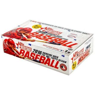 MLB 2016 Topps Heritage Trading Card Hobby Box