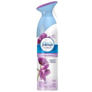 Febreze Air Effects 9.7 oz. Spring and Renewal Air Refresher Spray 003700045536