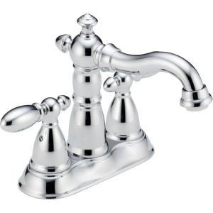 Delta Faucet 2555 MPU DST Victorian Polished Chrome  Two Handle Centerset Bathroom Faucets