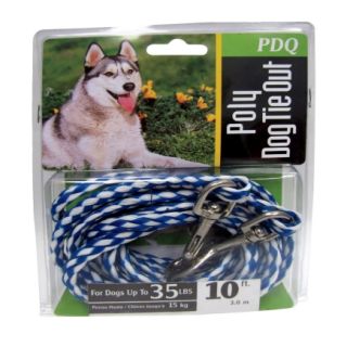 PDQ Poly Rope Dog Tie Out 10ft (Q2410 000 99)   Chains, Collars & Leashes