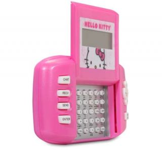 Hello Kitty pink text messenger databank organizer sms