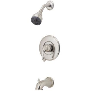 Pfister R89 8DK0 Brushed Nickel Tub And Shower Faucet