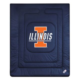 Illinois Fighting Illini Twin Size Locker Room Comforter