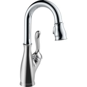 Delta Faucet 9678 DST Leland Polished Chrome  One Handle Bar / Prep Faucets
