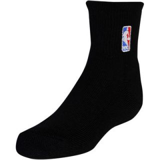 NBA Logo Gear Youth Crew Sock   Black