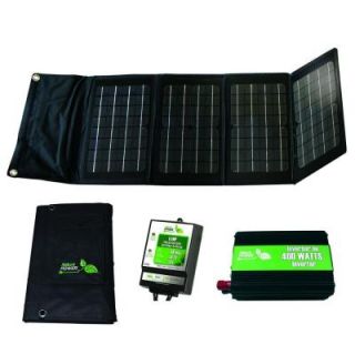 Nature Power 40 Watt Folding Solar Panel Charging Kit 55703