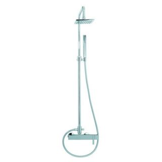 Fima by Nameeks S4045 2 Brick Wall Mounted Thermostatic Shower with Hand Shower and Rainhead