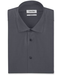 Calvin Klein Big and Tall Liquid Cotton Solid Dress Shirt