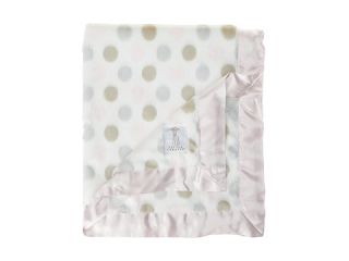 Little Giraffe Luxe Dot Baby Blanket Pink