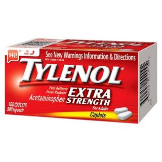 Tylenol Extra Strength Pain Reliever and Fever Reducer Caplets for