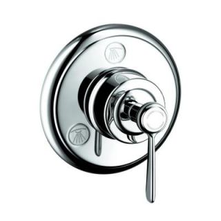 Hansgrohe Axor Montreux Trio/Quattro 1 Handle Valve Trim Kit in Brushed Nickel with Lever Handle (Valve Not Included) 16832001