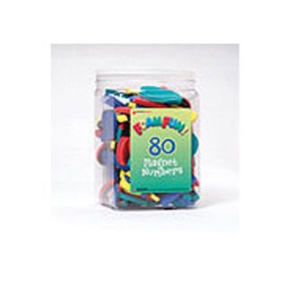 Dowling Magnets 80 Foam Fun Magnet Numbers