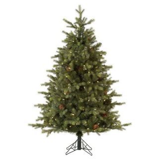 Rocky Mountain Fir LED Pre lit Instant Artificial Christmas Tree