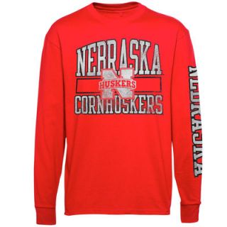 Nebraska Cornhuskers Alta Gracia (Fair Trade) Manuel Long Sleeve T Shirt – Red