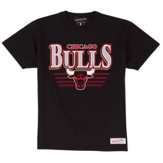 Mitchell & Ness Chicago Bulls Metallic Showdown Traditional T Shirt   Black