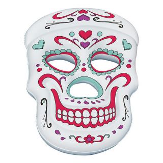 Blue Wave Products Sugar Skull™ Inflatable Pool Float   62 inch x 40 inch    Blue Wave Products