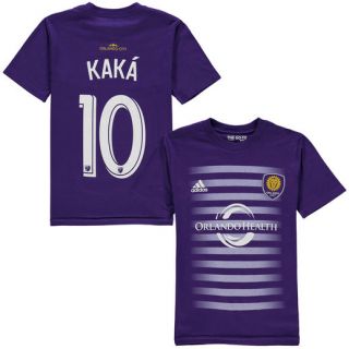 adidas Ricardo Kaka Orlando City SC Youth Purple Name & Number T Shirt