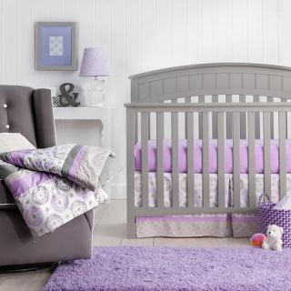 Trend Lab Crib Bedding Set   Lilac
