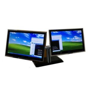 Upstar 19 in. 1080P Dual LCD Monitor with DVI VGA GS80
