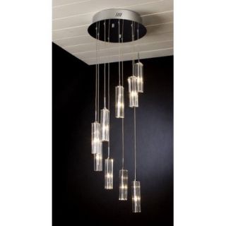 Trend Lighting Corp. Spirale 9 Light Crafted Chandelier