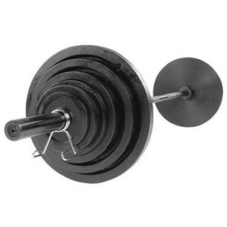 Body Solid 355 lbs Cast Olympic Set