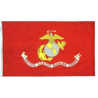 Annin Flagmakers 4 ft. x 6 ft. U.S. Marine Corps Armed Forces Flag 439007
