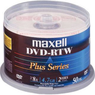 Maxell DVD RTW 4.7GB Thermal/Hub Printable 8x Disc (50) 635079