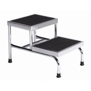 Brewer 2 Step Heavy Duty Step Stool with 600 lb. Load Capacity