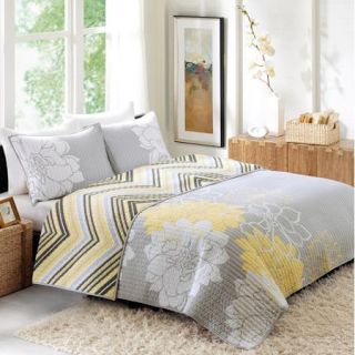Better Homes and Gardens Quilt Collection, Yellow Floral