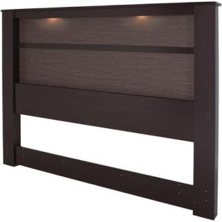 South Shore Gloria King Headboard with Lights, 78", Multiple Finishes