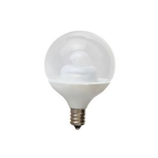 GE LIGHTING LED2G16C ES/C/TP LED Light Bulb,G16.5,3000K,Warm