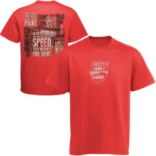 The Game NASCAR Hall of Fame Slogan T Shirt   Red