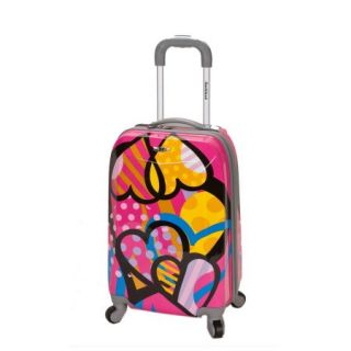 Rockland Luggage Vision 20" Polycarbonate Carry On, Multiple Colors
