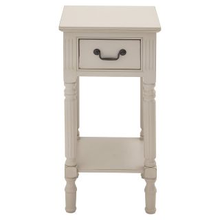 Benzara Fascinating Styled Wood Accent Table   End Tables